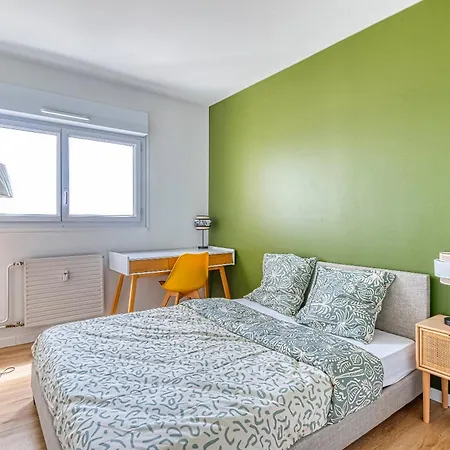 Le Super 10 - Free Parking, Fast Wifi, Calm - Angers, Families&groupes Appartamento Angers